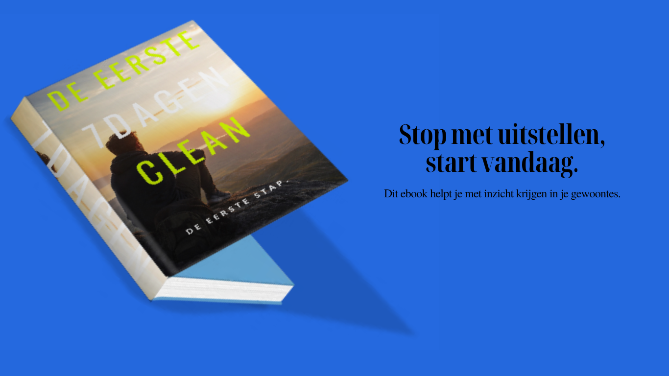Het e-book De eerste 7 dagen clean als gedrukt boek